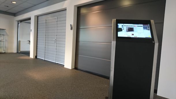 showroom Bestelgaragedeur